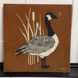 Marushka Brown Goose Canvas Art